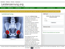 Tablet Screenshot of leistenzerrung.org